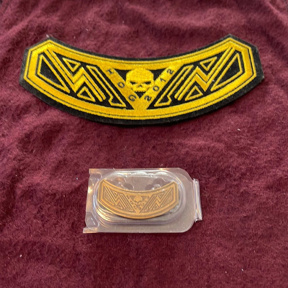HOG Patch and Pin-2012